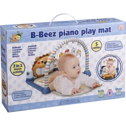 B Beez pianotrapez - babygym med musik, lys og 5 rangler - fra 0 mdr.