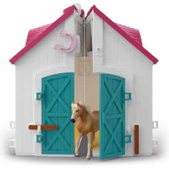 Åbenede hestestald - 42703 - Schleich Horse Club