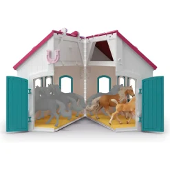 Åbenede hestestald - 42703 - Schleich Horse Club