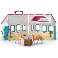 Åbenede hestestald - 42703 - Schleich Horse Club