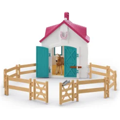 Åbenede hestestald - 42703 - Schleich Horse Club