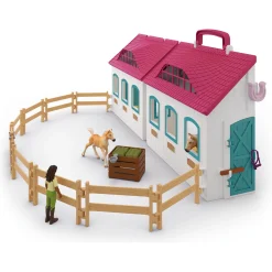 Åbenede hestestald - 42703 - Schleich Horse Club