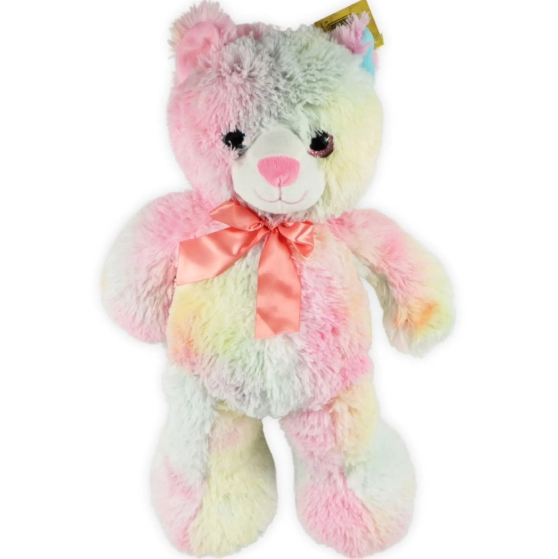Bjørne bamse 54cm høj i pastel farver