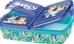 Bluey madkasse - Børnemadpakke med 3 rum