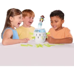Bluey Pop-Up børnespil med overraskelseseffekt - 2-4 spillere