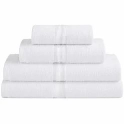 Bomulds håndklæde - 100% bomuld - Badehåndklæde 70x140 cm - Magnolia - Hvid