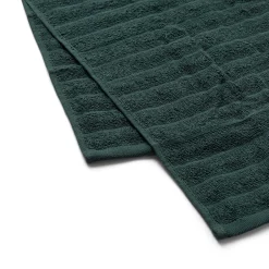 Bomulds håndklæder - 100% kæmmet bomuld - Gæstehåndklæder 30x50 cm - 2-pak - Mørkegrøn