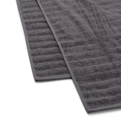 Bomulds håndklæder - 100% kæmmet bomuld - Badehåndklæder 70x140 cm - 2-pak - Mørkegrå