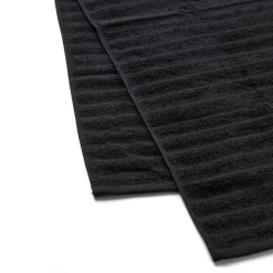 Bomulds håndklæder - 100% kæmmet bomuld - 50x100 cm - 2-pak - Sort