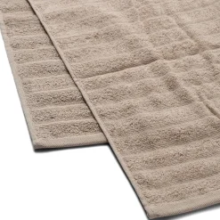 Bomulds håndklæder - 100% kæmmet bomuld - 50x100 cm - 2-pak - Sand