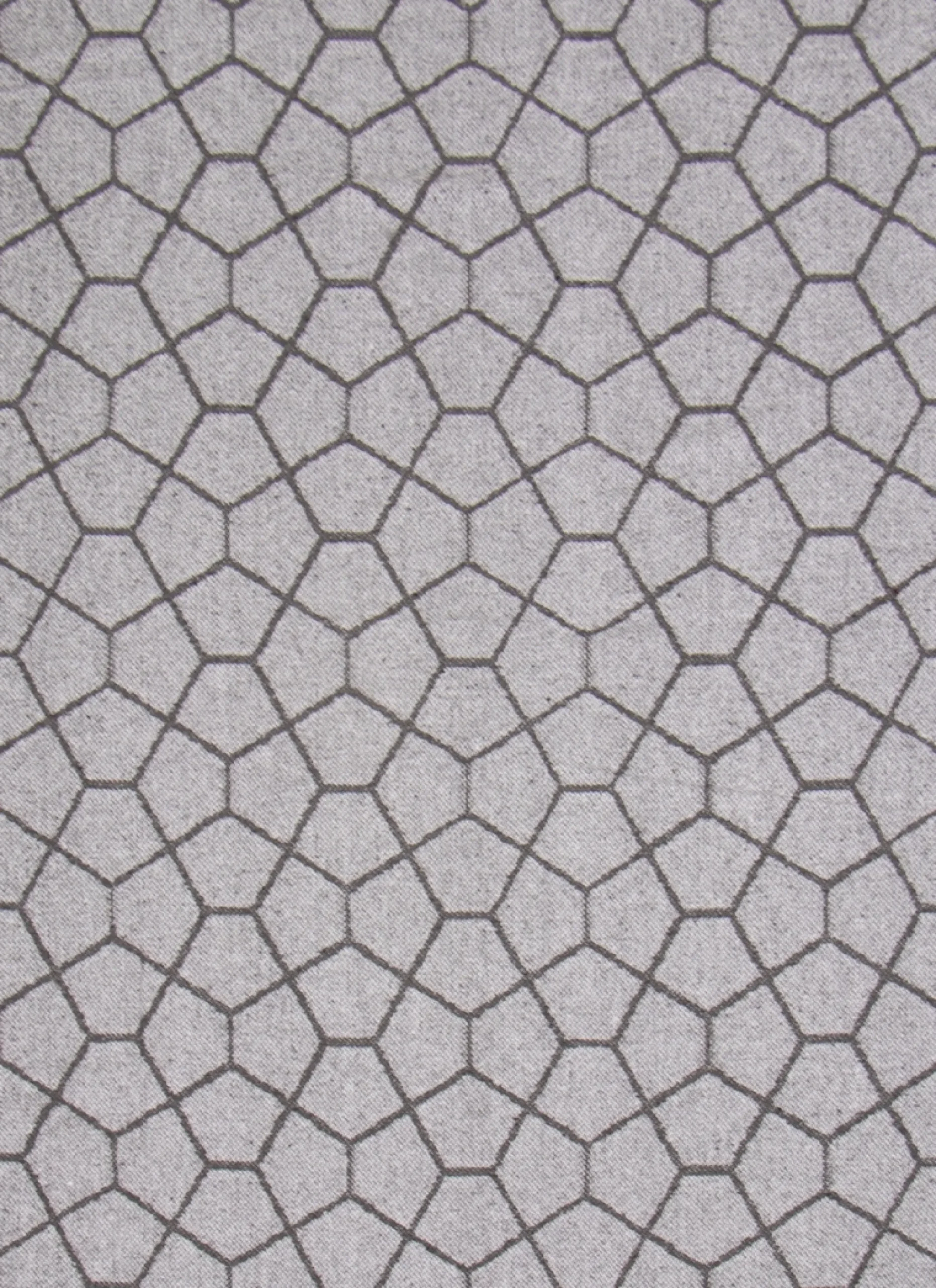 Bomuldsplaid 130x200 cm - Honey grå