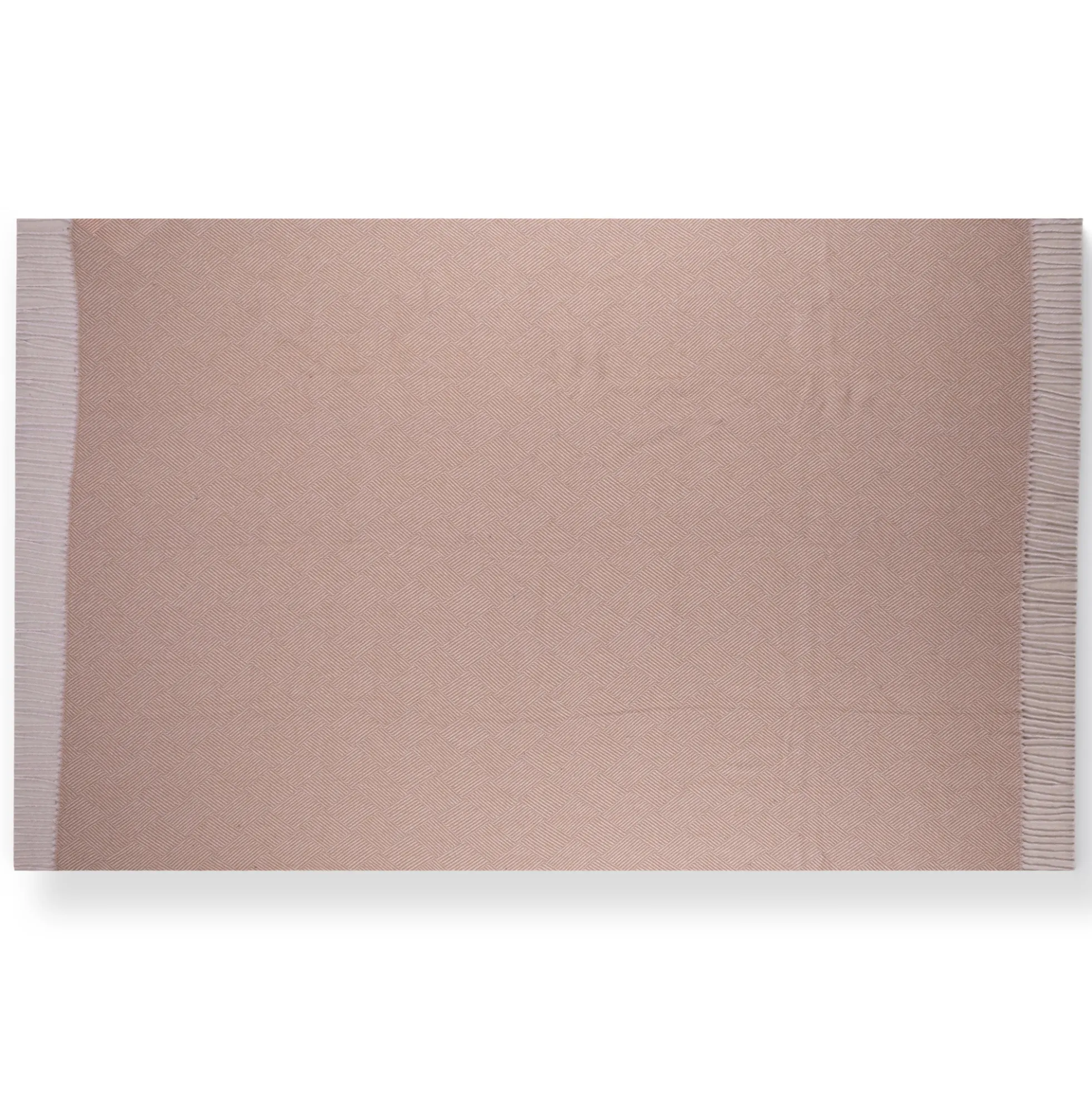 Bomuldsplaid 130x200 cm - Valencia Crusca natur