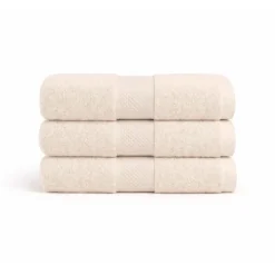Bomulds vaskeklud - 100% bomuld - Vaskeklud 30x30 cm - Diamant - Creme
