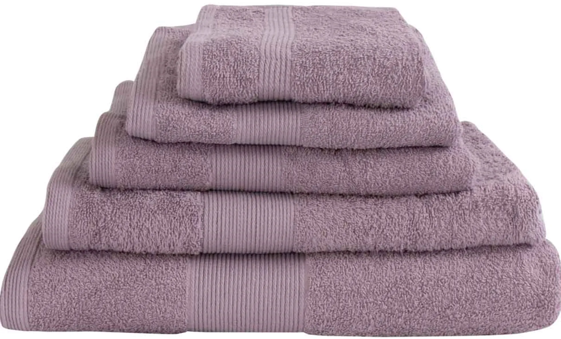Bomulds vaskeklude - 100% bomuld - Vaskeklude 30x30 cm - 4-pak - Magnolia - Lavendel