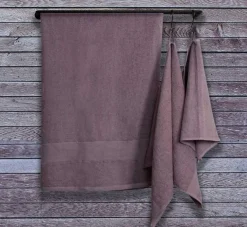 Bomulds vaskeklude - 100% bomuld - Vaskeklude 30x30 cm - 4-pak - Magnolia - Lavendel