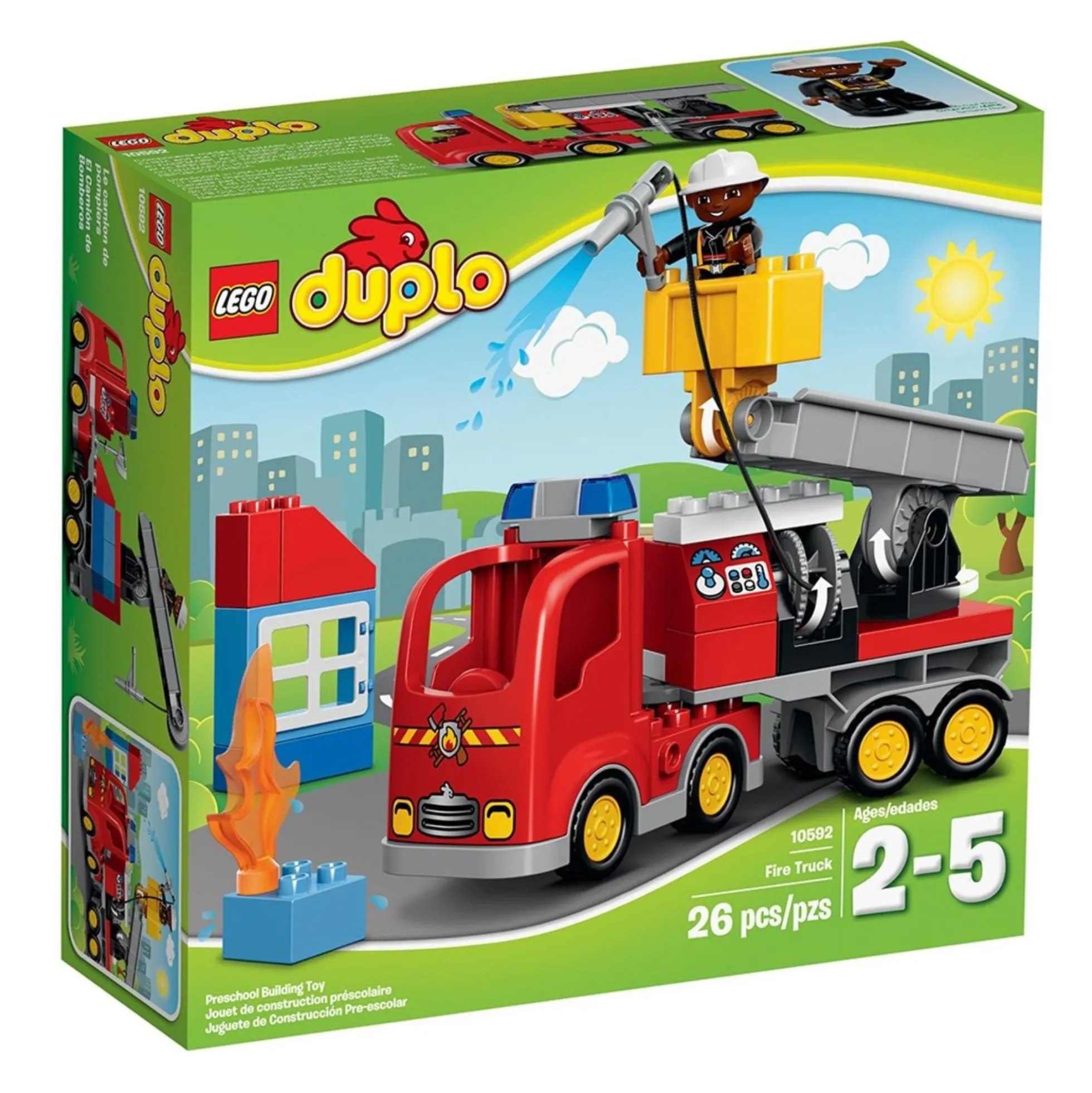 Brandbil - 10592 - LEGO Duplo