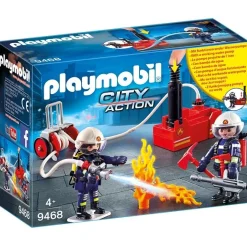 Brandmænd med vandpumpe - 9468 - PLAYMOBIL City Action