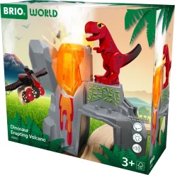 BRIO Aktiv vulkan med dinosaurer - BRIO-tilbehør - 36092