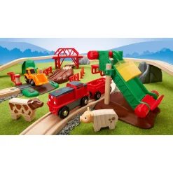 BRIO Bondegårdssæt - BRIO-togbane sæt- 33984