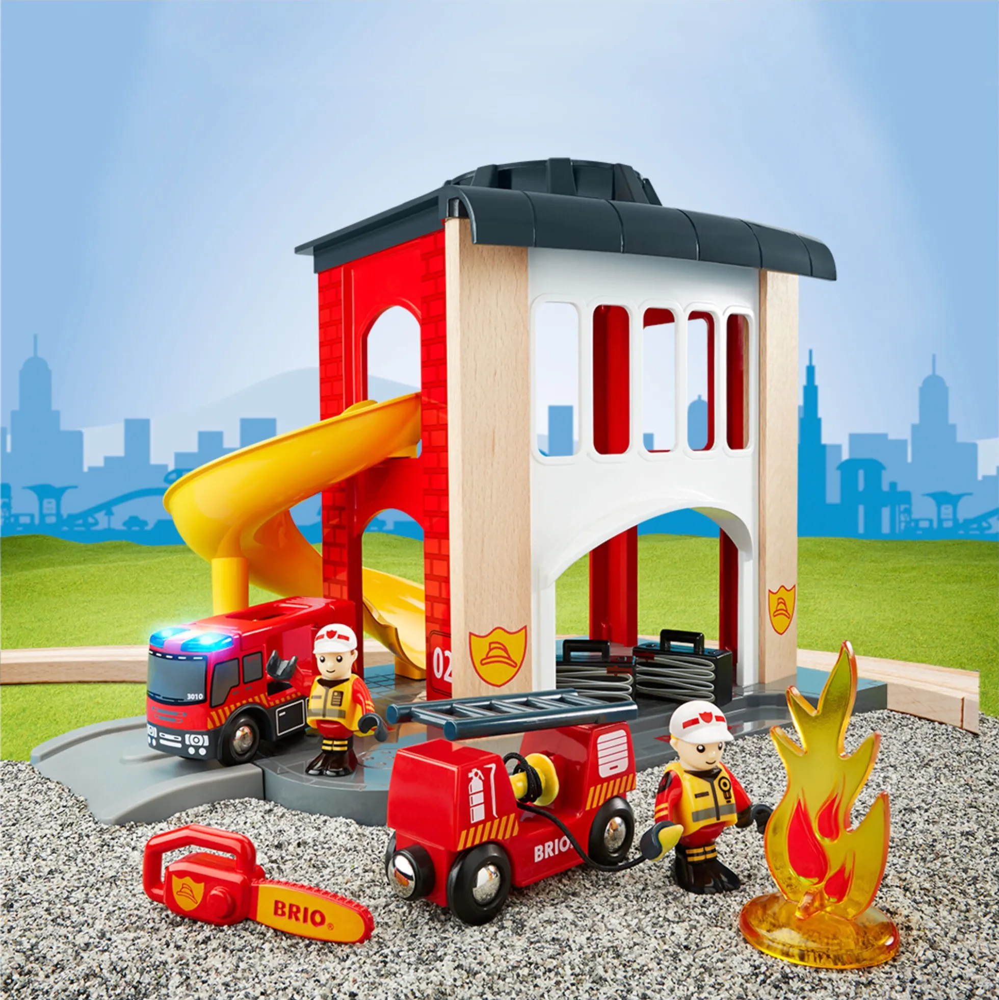 BRIO Brandstation - BRIO-tog tilbehør - 33833