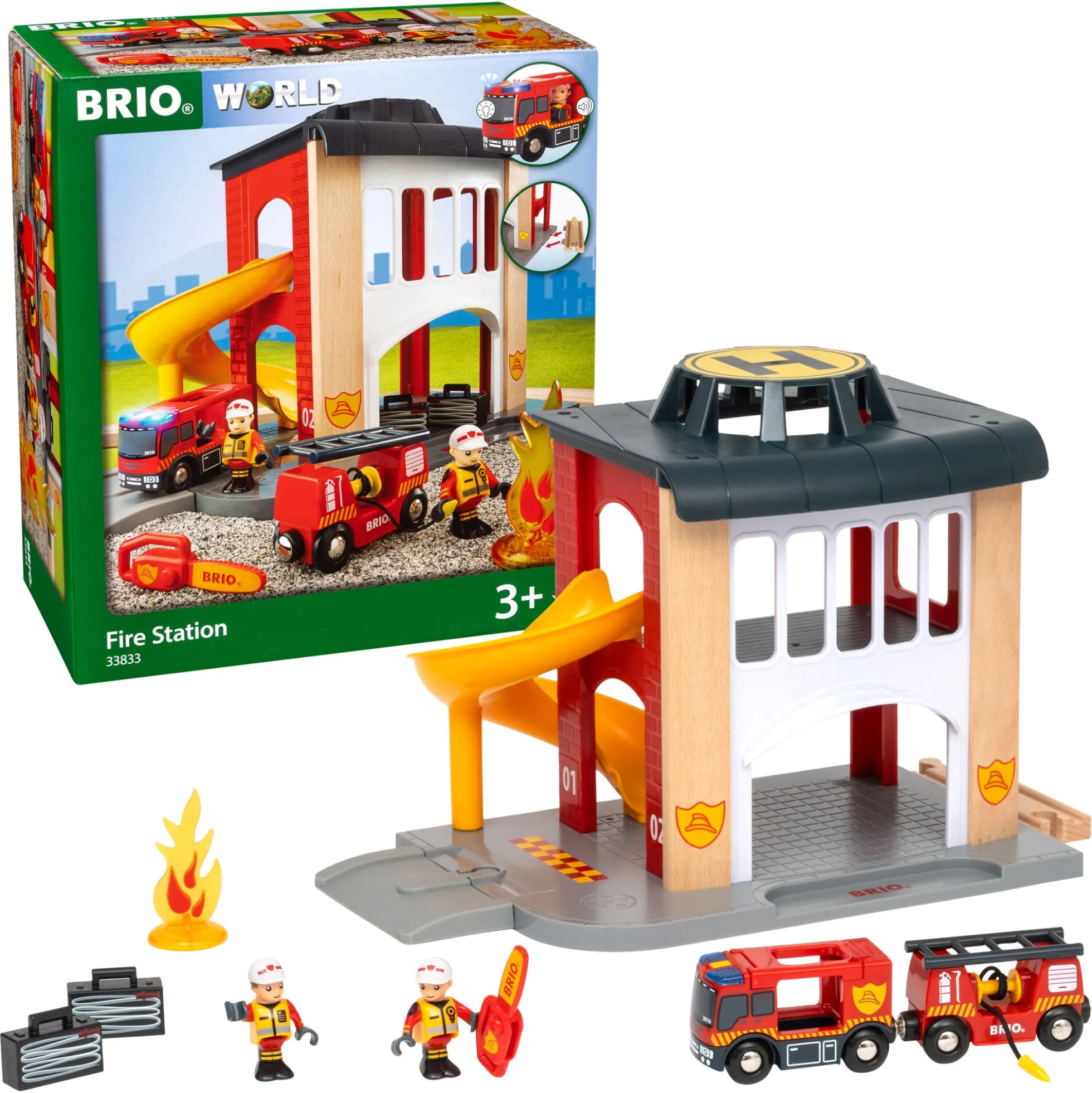 BRIO Brandstation - BRIO-tog tilbehør - 33833
