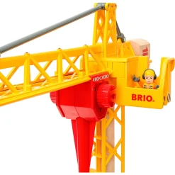 BRIO Byggekran med lys - BRIO-tog sæt - 33835