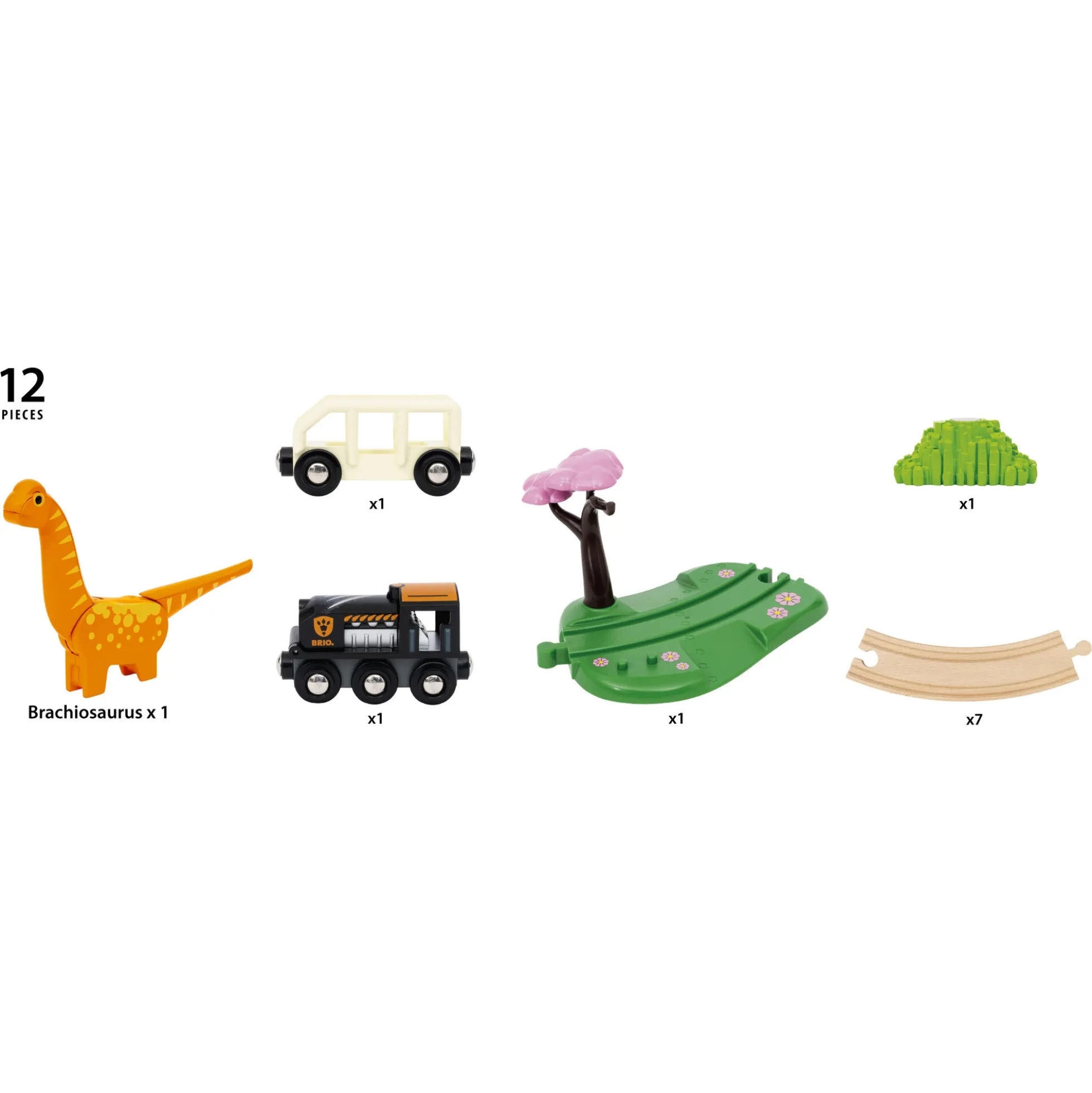 BRIO Cirkelsæt med dinosaur - BRIO-togbane - 36098