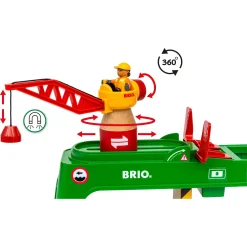 BRIO Containerkran - BRIO-tog sæt- 33996