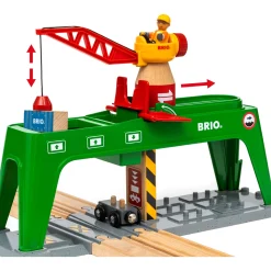 BRIO Containerkran - BRIO-tog sæt- 33996