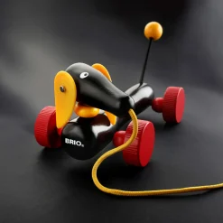 BRIO Dachsie hund - Pull along - BRIO-klassiker i træ - 30332