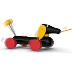 BRIO Dachsie hund - Pull along - BRIO-klassiker i træ - 30332