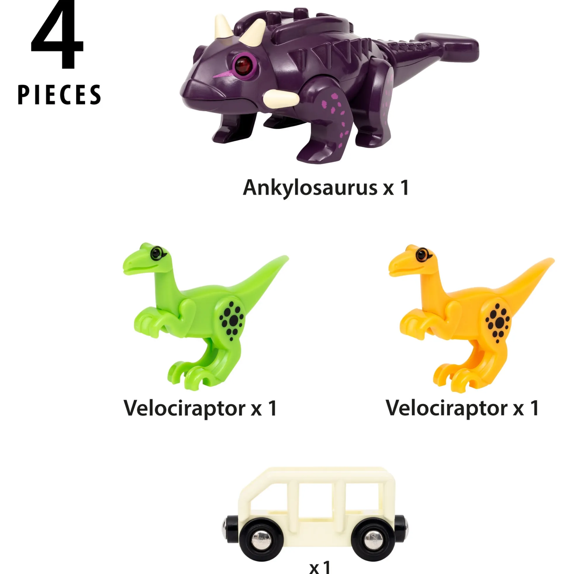 BRIO Dinosaur Attack Legesæt - BRIO-tilbehør - 36082