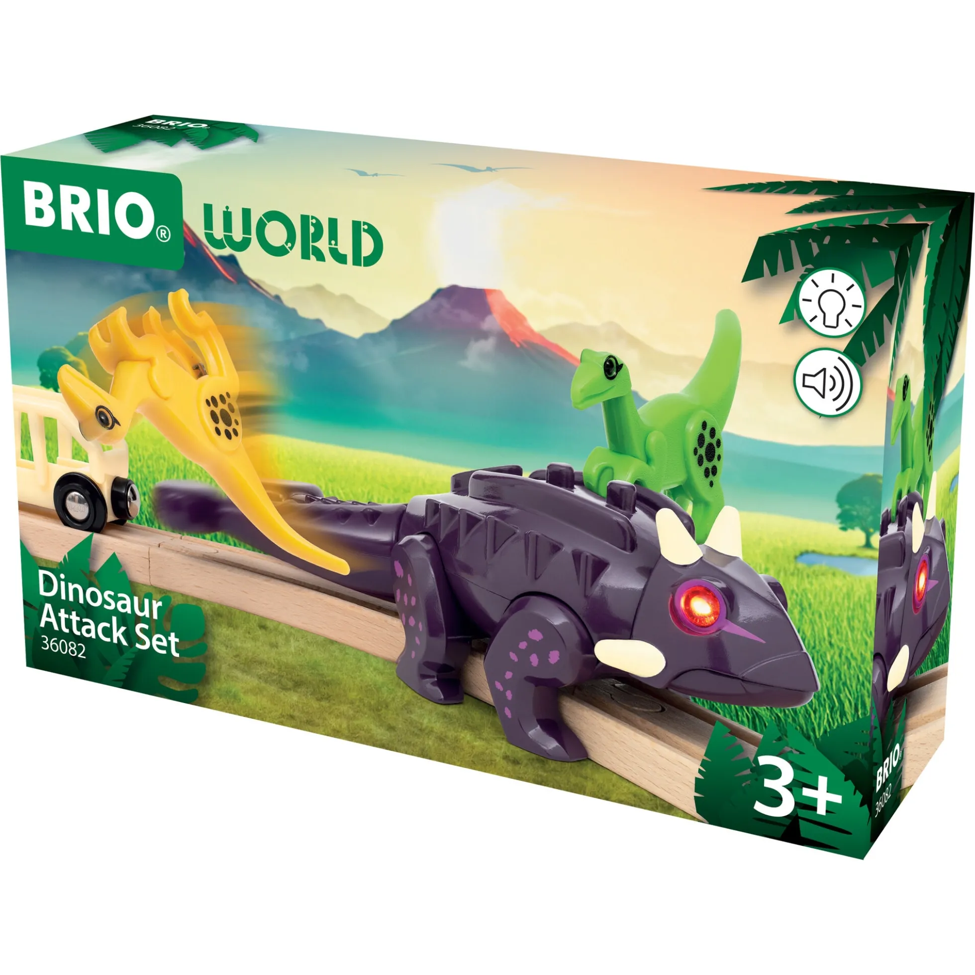 BRIO Dinosaur Attack Legesæt - BRIO-tilbehør - 36082