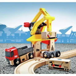 BRIO Fragtgodsstation- BRIO-togbane sæt- 33280