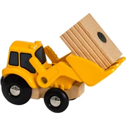 BRIO Frontlæsser med halmballe - BRIO-tog sæt- 33436