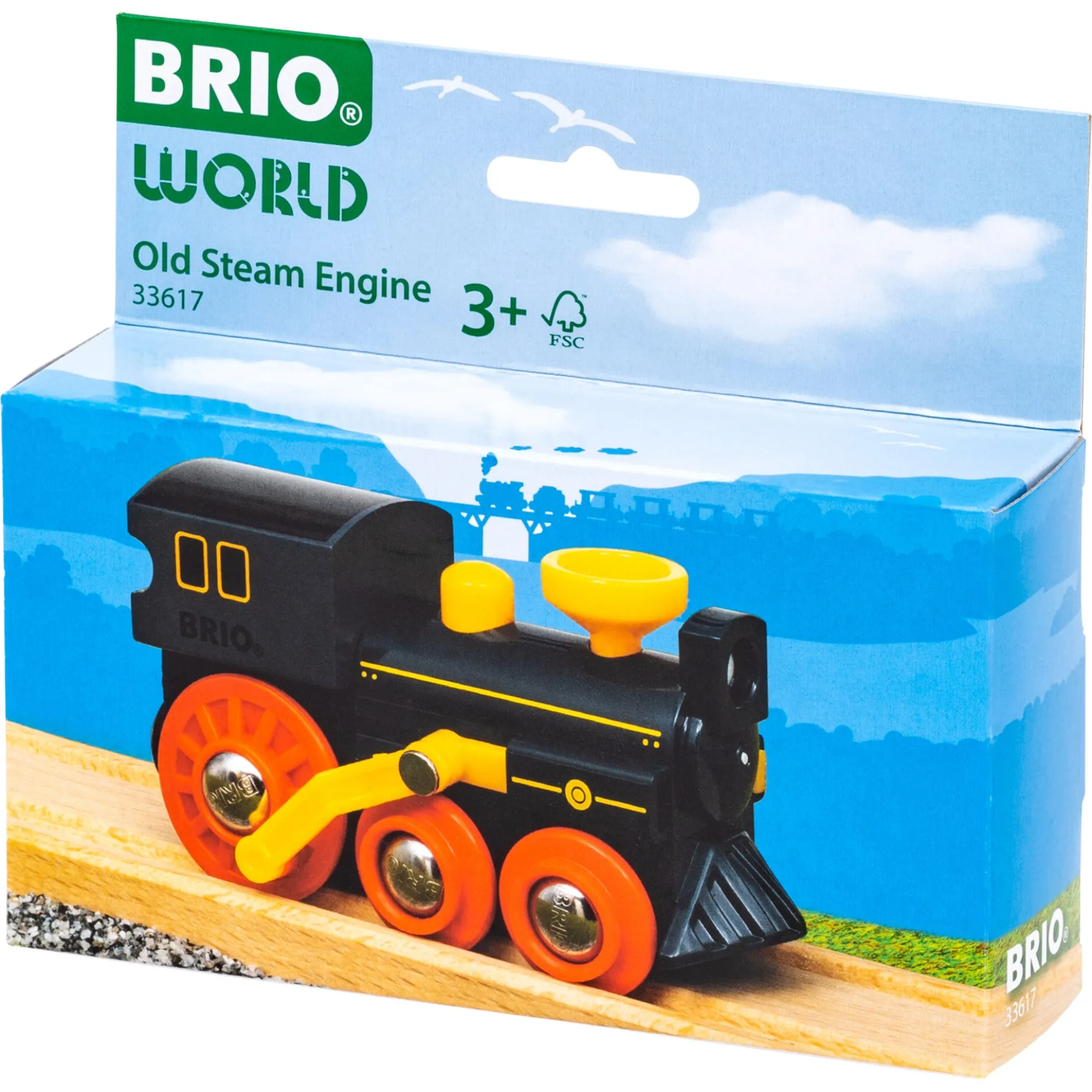 BRIO Gammelt damplokomotiv - BRIO-tog - 33617