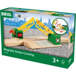 BRIO Jernbaneoverskæring med magnet - BRIO-tog sæt- 33750