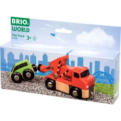 BRIO Kranvogn med bil - BRIO-tog sæt- 33528