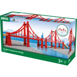 BRIO Lang hængebro - BRIO-togbane sæt- 33683