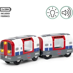BRIO London Undergrundstog - BRIO-tog sæt- 36085