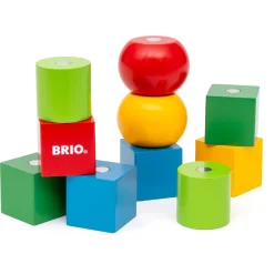 BRIO Magnetiske træklodser - BRIO-klassiker i træ - 30435