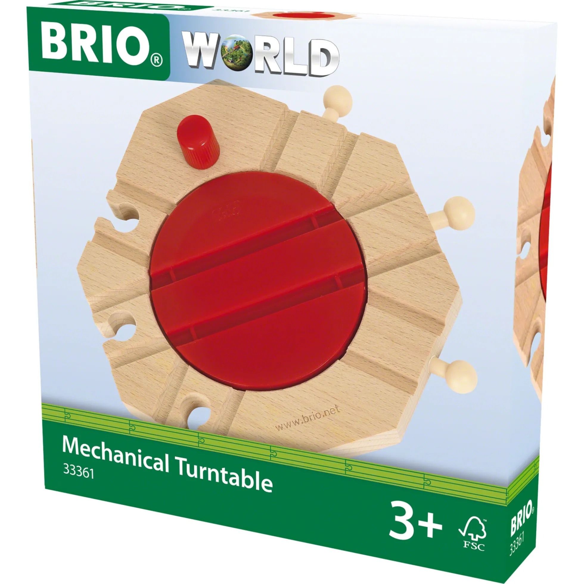 BRIO Mekanisk drejeskive - BRIO-togbane sæt- 33361