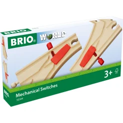 BRIO Mekanisk skiftespor - BRIO-togbane sæt- 33344