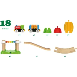 BRIO Min første togbane, udvidet - BRIO-tog - 33727