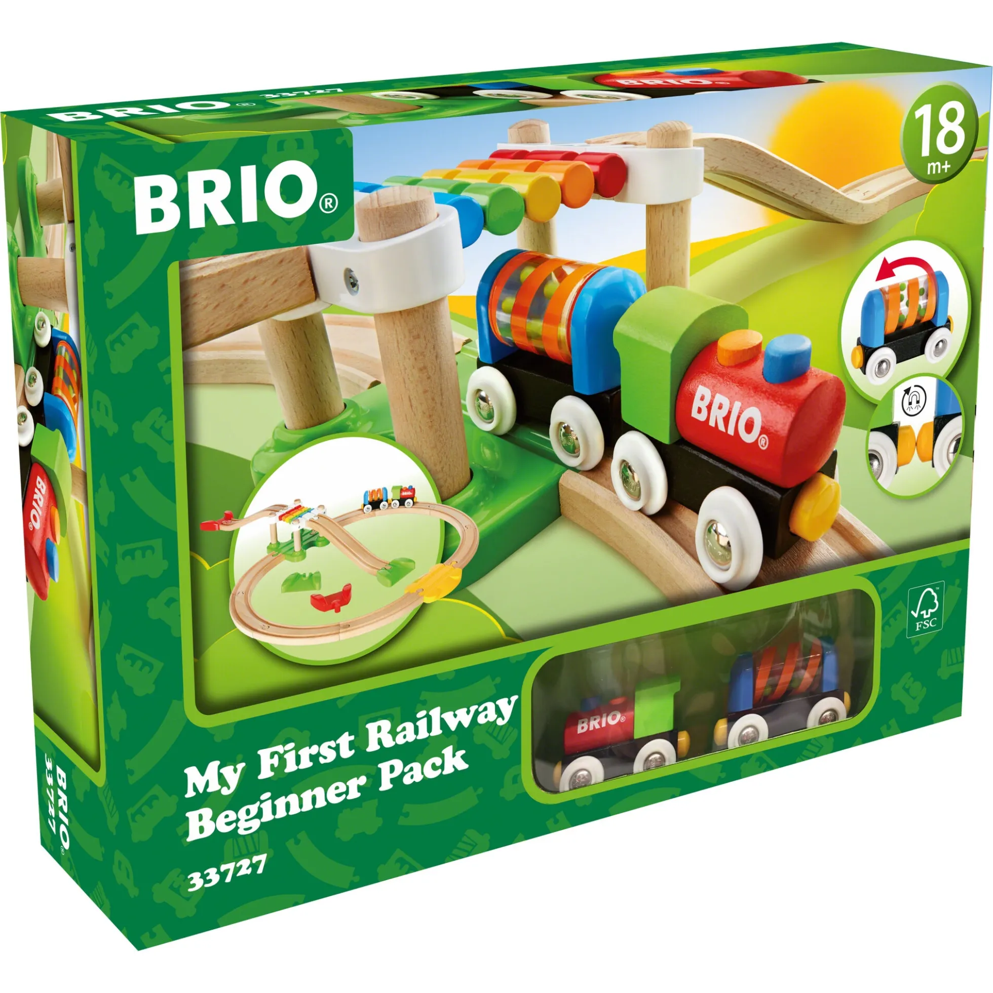 BRIO Min første togbane, udvidet - BRIO-tog - 33727