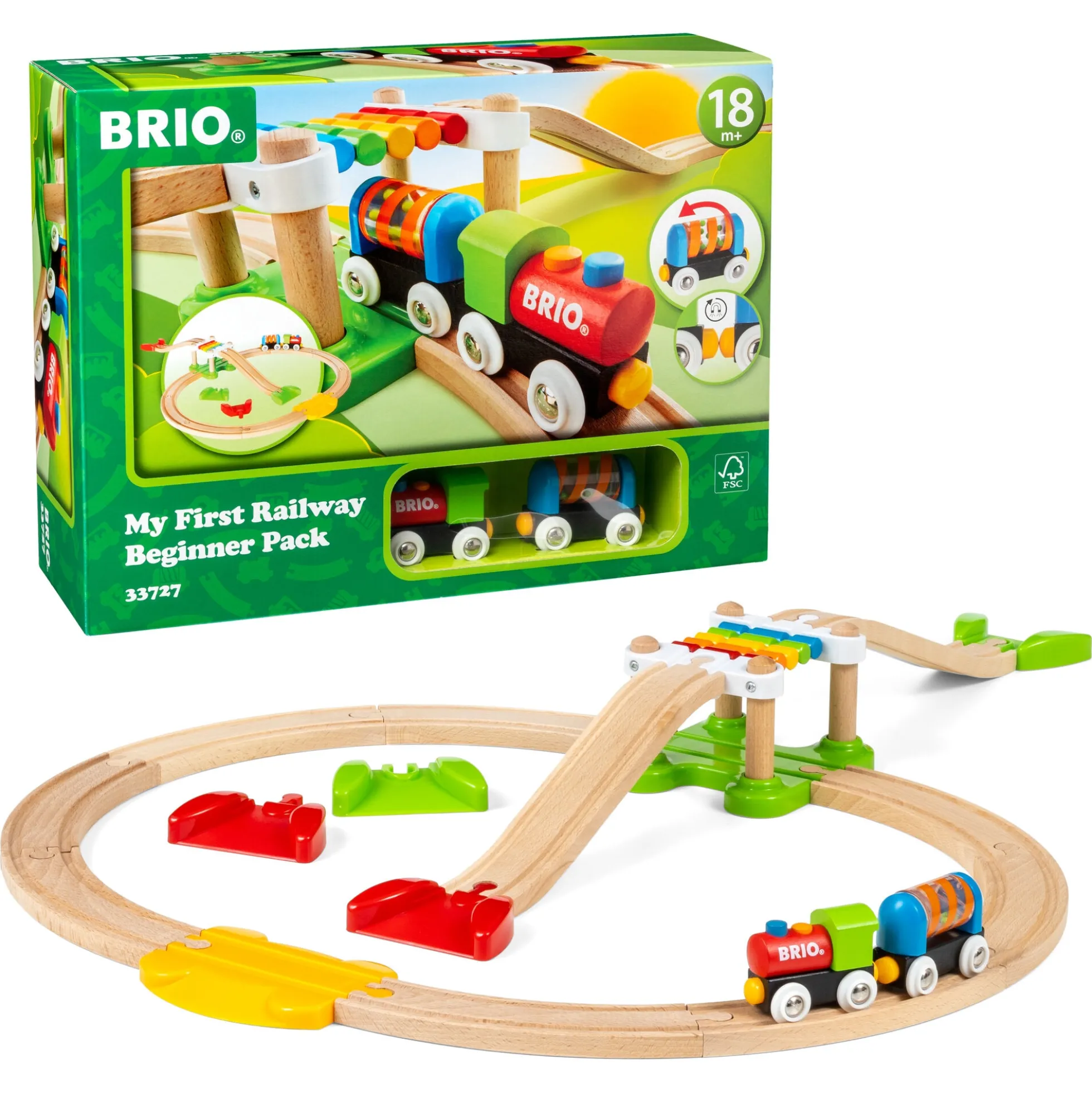 BRIO Min første togbane, udvidet - BRIO-tog - 33727