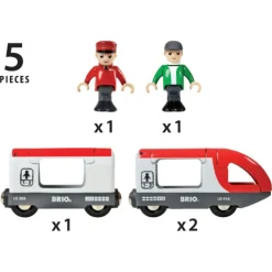 BRIO Passagertog - BRIO-tog sæt - 33505