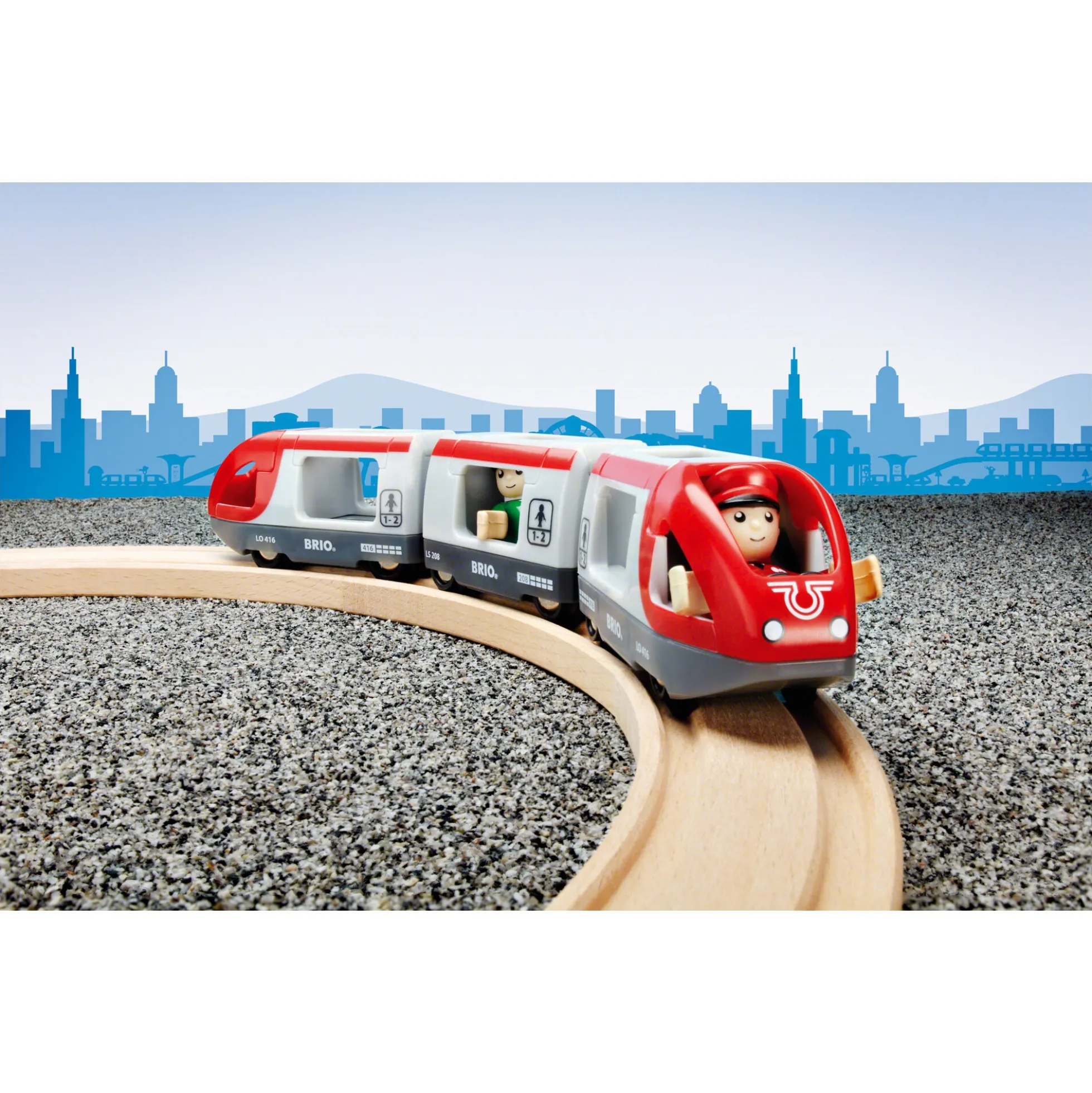BRIO Passagertog - BRIO-tog sæt - 33505