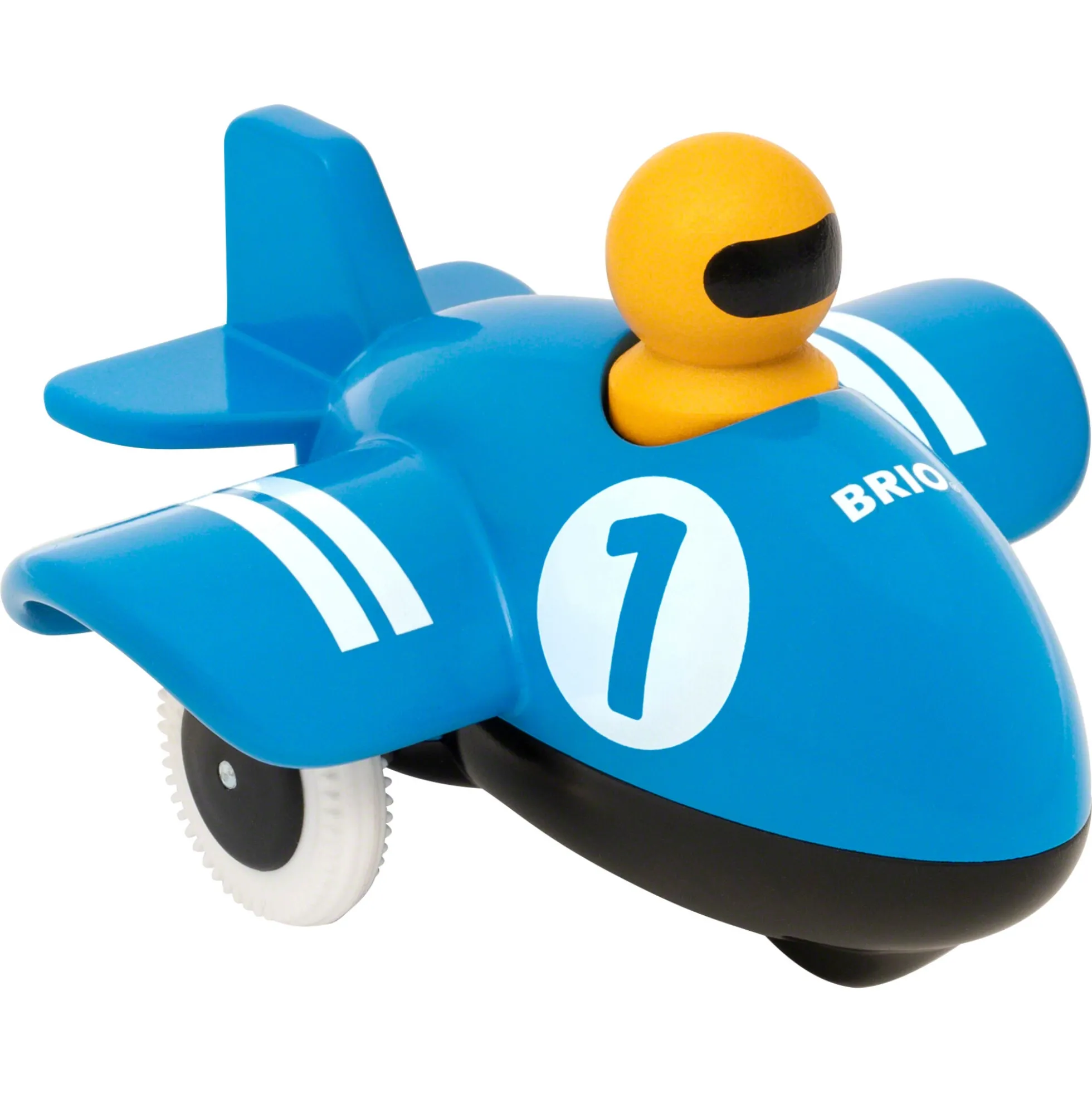 BRIO Push & Go Flyvemaskine - BRIO-klassiker i træ - 30264