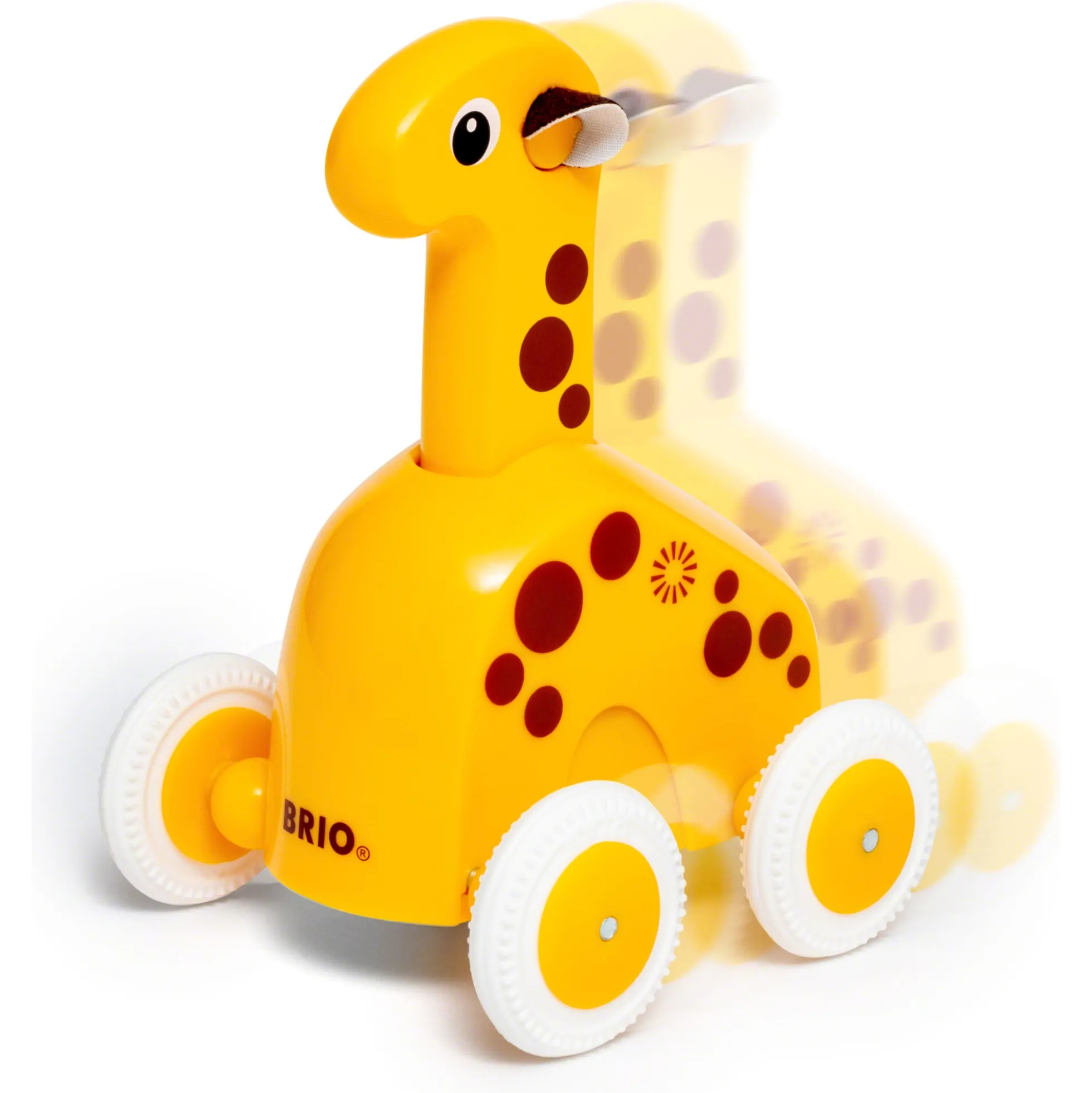 BRIO Push & Go Giraf - BRIO-klassiker i træ - 30229